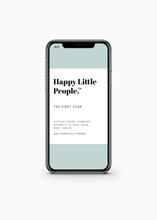 Happy Little People™ Card Deck: The First Year (0-12 Months)