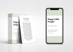 Happy Little People™ Card Deck: The Kinder Years (3-5 Years)